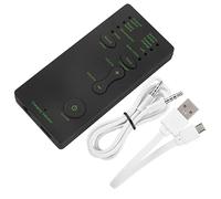 Changeur de Voix Portable, Changeur de Son de Carte Audio, Changement de Voix en Un avec 4 Effets Sonores, Câble 3,5 Mm, Carte Son en Direct pour Téléphone PC