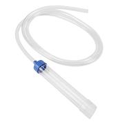 Changeur d'eau Manuel de l'aquarium, Nettoyant pour le Nettoyant pour le Nettoyage de Poisson Tube Siphon Réservoir, avec un Tube Spécial, Idéal Petits Aquariums, élimine Excréments sans Effort,