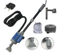 Changeur d'eau pour aquarium, filtre de circulation, nettoyeur de gravier, adaptateur de prise EU, 28W-220V