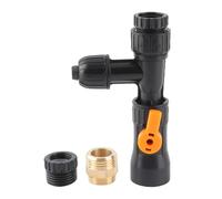 Changeur d'eau pour Aquarium, Pompe de Rechange pour Robinet avec 2 Adaptateurs de Robinet, Siphon sous Vide pour Aquarium, Pièces de Rechange pour Nettoyeur de Gravier