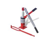 vidaXL Changeur mini de pneus portable Rouge Changeur de pneus pour auto voiture G