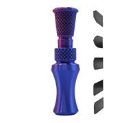 Changeur voix Mallard - Boucle lanière, 5 roseaux interchangeables, attracteur sauvagine, Quaker Mimic Squawker, dispositif audio à couches filaments | Leurre jeu pour débutants et amateurs plei