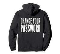 Changez Votre Mot de Passe - Design de Conseils de sécurité pour Ordinateur Blanc Sweat à Capuche