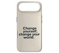 Changez-Vous - Le Monde Motivationnel Inspiratrice Coque pour iPhone Air