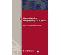 Changing Families, Changing Family Law in Europe