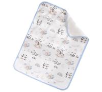 Changing Mat - Waterproof Reusable Washable Pad for Night Feeding | Soft Breathable Large Liner with Absorbent Layer & Comfortable Cushion Design for Nursery Bed Care, Infant Diaper Routine, Home Bed