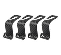 CHANGKAIFA 4 Pièces Crochets pour Dossier de Siège de Voiture pour Mitsubishi Space Star 2nd Gen 2nd Gen 2017-2024, Crochet Appuie-tête Crochets de Rangement Dossier de Siège