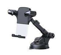 CHANGKAIFA Support Téléphone Voiture pour Audi A5 Cabrio 2 (II) F5 I 2016-2024, Support Téléphone Rotation 360° Portable Ventouse Telephone Grille Aération Ultrastable Accroche,A
