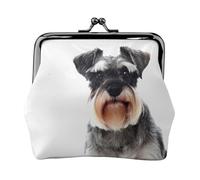 CHANGLEI Well-Behaved Dog Porte-monnaie à deux volets en cuir imprimé double face pour cartes, espèces, pièces de monnaie, fermeture sécurisée pour femmes ou filles