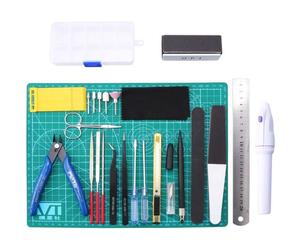 ChangM 26PCS Outils de modélisme, Gundam Modeleur Basic Outils Craft Set, Bandai Hobby pour voiture modÈle assembler Kit