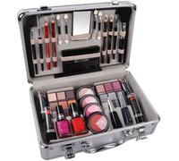 ChangM Coffret maquillage mallette en aluminium 51 pièces