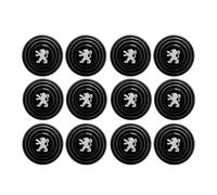 CHANGNIANFA 12Pièces Amortisseur de Portière pour Peugeot 3008 I/II Bj. 2009-2022, Joint Silicone Antichoc Protection Bruit Coussinet Isolation Acoustique