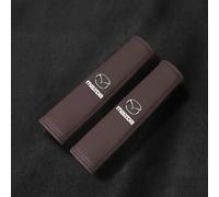 CHANGNIANFA 2 Pièces Housse de Ceinture de Sécurité pour Mazda MX-5 2015-2023, Protège Ceinture Voiture Coussin Couvre de Ceinture de Sangle,Brown