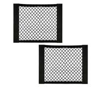 CHANGNIANFA 2Pièces Filet Rangement pour Voiture pour Lexus NX 350h 2021-2023 2024, Organiseur de Coffre avec Autocollant Magique Réseau de Chargement Filet de Stockage Voiture Sac,30×25cm