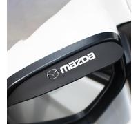 CHANGNIANFA 2Pièces Visière Pluie Rétroviseur pour Mazda CX- 30 2019-2024, Déflecteur Miroir Latéral Protection Météo Pare-Soleil Écran Auto Garde Vision Sécurité