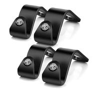 CHANGNIANFA 4Pièces Crochet Appui-tête Auto pour MG MGB GT Coupe 1965-1980, Organisateur Siège Arrière Support Sac Cintre Vêtement Crochet Rangement Porte Sachet