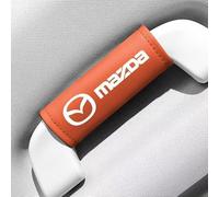 CHANGNIANFA 4Pièces Housse Poignée de Toit pour Mazda 2 III(DJ) 2019-2022, Protection Main Courante Voiture Couverture Poignée Auto Étui Poignée Véhicule Spécifique,Brown