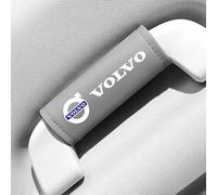 CHANGNIANFA 4Pièces Housse Poignée de Toit pour Volvo V90 2 (II) 235/236 I 2016-2024, Protection Main Courante Voiture Couverture Poignée Auto Étui Poignée Véhicule Spécifique,Grey