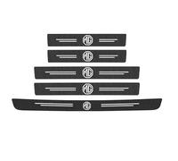 CHANGNIANFA 5 Pièces Protection Seuil Voiture Autocollant Seuil pour MG ZS Hybrid+ (2024-2026), Anti-DéRapant Autocollant RéSistant Aux Rayures Accessoires de Voiture