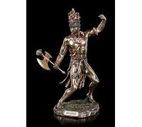 Chango Figurine fantastique Shango Orisha Dieu du tonnerre | Veronese Père céleste de Yoruba Figurine de dieux afro-américains Sculpture Statue H 23 cm