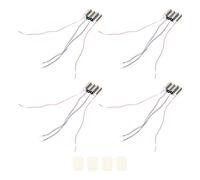 Changor 720 Moteurs sans Noyau 4 Pièces, Remplacement de Moteur de Drone Haute Performance 7x20mm pour Quadricoptères RC, Pièces de Rechange de Réparation