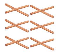 Changor Autocollants de Sceau de Cire Flexibles pour Cartes, Manuscrits, Bâtons de Thermoscellage Décoratifs pour Mariages, 10 X Bâtons de Cire à Cacheter (cuivre or)