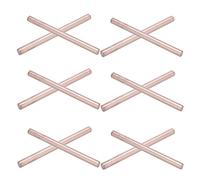 Changor Autocollants de Sceau de Cire Flexibles pour Cartes, Manuscrits, Bâtons de Thermoscellage Décoratifs pour Mariages, 10 X Bâtons de Cire à Cacheter (Champagne Or)