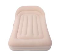 Changor Canapé Lit Gonflable 200x132x60cm Double Couche de Colonne d'air | Flockée en PVC, Matelas Pneumatique de Camping, Utilisation Lounge à Domicile, Pompe au Lithium-Ion Intégrée, Rangement