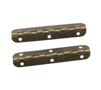 Changor Charnières Rabattables Vintage à 90 Degrés avec Vis pour Table, Armoire, Porte de Placard, Meubles 65 X 15 Mm, Charnières Vintage en Métal Robuste pour Table de Machine à Coudre, Bureau