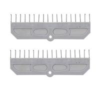 Changor Cintre de Poids pour Machine à Tricoter de 20 Cm, 18 Griffes en Métal et Plastique, Pièces de Machine à Tricoter Larges, avec Conception Lisse sans Bavures, pour Machines