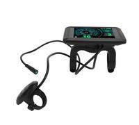 Changor Compteur de Cyclisme avec écran LCD avec Rétroéclairage HD pour Moteur D'entraînement Central BBS01 BBS02 BBSHD, Port de Chargement USB, Conception étanche pour Une Conduite Pratique, Taille