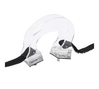 Changor Correcteur D'outil de Guide de Redressage de Collimateur D'arc de Violon pour L'entraînement Débutant, Guide de Pratique D'auto-flexion Transparent et Durable pour Violon 4/4 (Pour violon