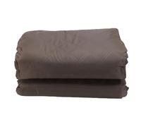 Changor Coussin Chauffant électrique USB Type C, Couleur café, Imperméable, Double Interface, Coussin de Couchage Chauffant pour Camping en Plein Air, Tissu sergé 71x59 Pouces