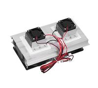 Changor Dispositif de Refroidissement à Semi-conducteur Portable Module de Refroidissement à Faible Bruit pour la Réfrigération de Petits Espaces, Matériau ABS et Alliage D'aluminium pour