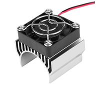 Changor Dissipateur Thermique de Moteur RC, Ventilateur de Refroidissement Efficace pour Voiture électrique à échelle 1/10, Moteur 540 550 3650, Protège contre la Surchauffe pour les Amateurs de