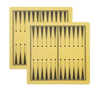 Changor Échiquier Double Face en Bois, 2 Pièces, avec des Couleurs Vives