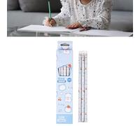 Changor Ensemble de Crayons de Dessin animé, Conception en Boîte pour les | 10 pièces, matériau en bois, gomme incluse, portable, idéal pour la maison, le bureau, l\'école