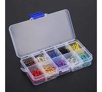 Changor Ensemble de Petites épingles de sûreté Colorées, Matériau Métallique Durable pour la Décoration des Vêtements, Artisanat, Accessoires de Courtepointe