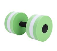 Changor Ensemble D'haltères Aquatiques pour Entraînement Physique avec Mousse EVA pour Exercices D'aquagym - Disponible en Couleurs Bleu, Rose, Vert - 1 Paire (Vert)
