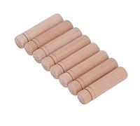 Changor Étui à Aiguilles en Bois Porte-aiguille à Coudre Portable Léger pour la Maison, Ensemble de 8 Pièces, Excellent Cadeau pour la Famille et les Amis, 1,5 X 6 Cm