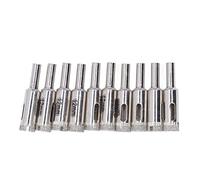 Changor Jeu de Forets pour Verre, 10 Pièces, Haute efficacité, Excellente Performance pour Carreaux, Verre, Marbre, 12mm