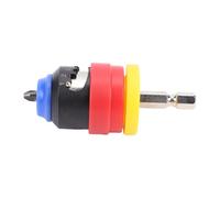 Changor Jeu de Vis pour Cloisons Sèches à Profondeur Réglable avec Support de Vis Magnétique pour un Fonctionnement Précis, pour contreplaqué de Terrasse, Acier CRV 40CR, Rouge
