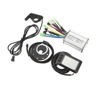 Changor Kit de Contrôleur sans Balais en Alliage D'aluminium Durable, Système de Contrôle de Moteur 250W pour Vélos et Scooters électriques à Monter Soi-même