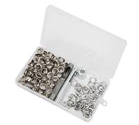 Changor Kit D'outils pour œillets, Ensemble D'œillets Durables pour Vêtements et Projets D'artisanat, œillets Métalliques, 100 Ensembles (10mm)