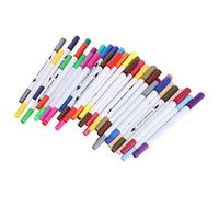Changor Marqueurs Permanents Couleurs Assorties, Double Pointe, Outils de Peinture à Pointe Fine pour œuvres D'art Créatives, 48 pièces