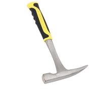 Changor Marteau d'exploration Géologique, Pointe Polie Marteau de Prospection Outil d'exploration Minérale de Géologie en Plein Air(pointe pointue)