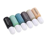 Changor Morandi 6 Couleurs de Pigment de Résine époxy à Haute Concentration, Liquide de Teinture de Buse étanche pour L'artisanat de Bricolage, Colorant Complexe Métallique, Colle Cristal Bricolage