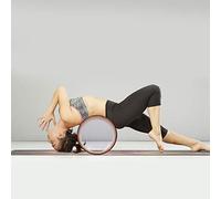 Changor Outil D'entraînement Physique de Roue de Yoga pour L'entraînement du Dos de Musculation, fabriqué en Caoutchouc PU Résistant aux Déchirures pour les Amateurs de Yoga, adapté à Tout le Monde,