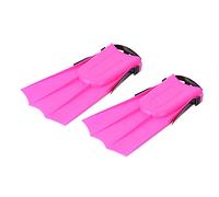 Changor Palmes Courtes de Plongée, Équipement de Natation Léger et Portable, Palmes de Nage pour Apnée, Plongée Libre, Snorkeling, Vacances, Débutants et Enfants, Taille Adjustable