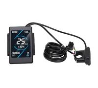 Changor Panneau LCD pour Vélo électrique, écran Intelligent T5S avec Rétro-éclairage pour Les Amateurs de Cyclisme et Les Cyclistes de Scooter